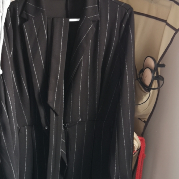 Pinstripe romper! - Picture 2 of 2